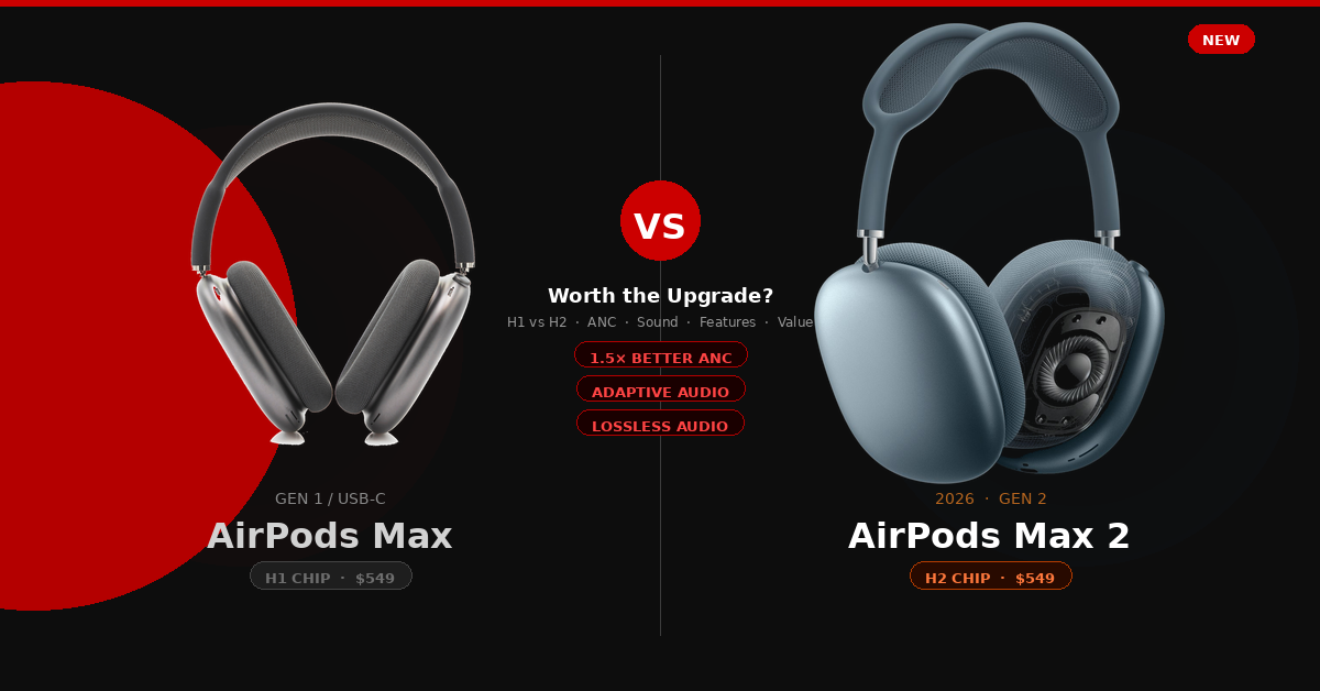AirPods Max vs AirPods Max 2: Which One Should You Actually Buy in 2026?